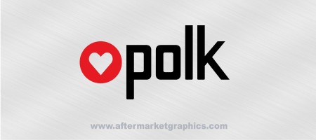 Polk Audio New Decals - Pair (2 pieces)